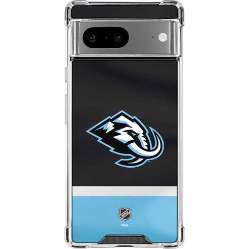 NHL Utah Mammoth Striped Jersey Google Pixel 8a Clear Case